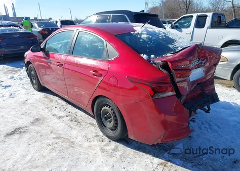 2019 Hyundai Accent Se z USA, uszkodzony, nr VIN 3KPC24A39KE079802